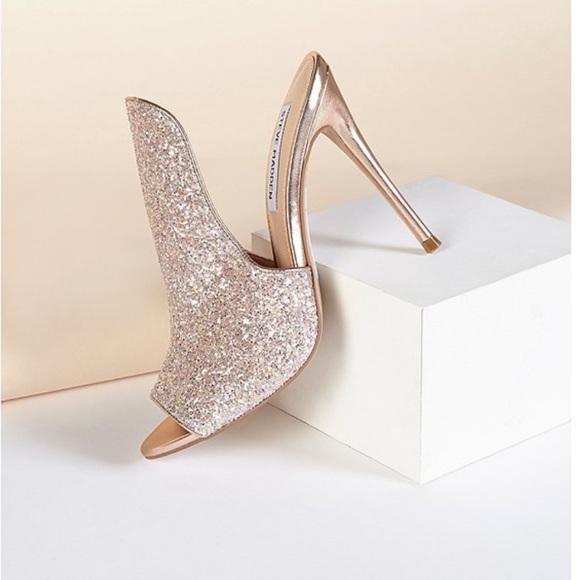 steve madden sparkle mules